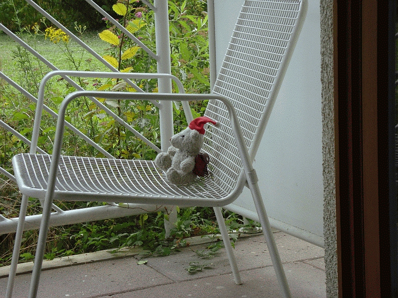 M&uuml;tze im Garten